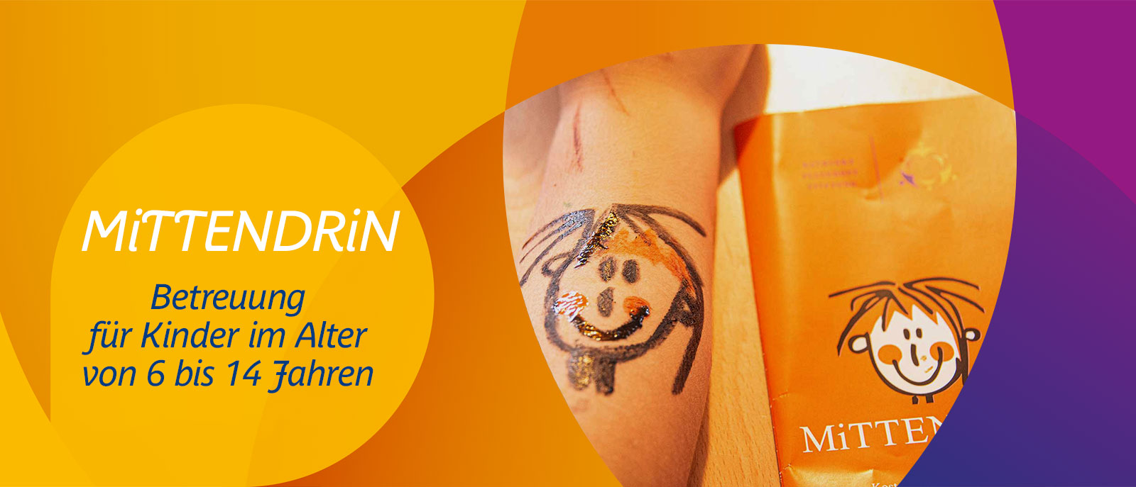 MiTTENDRiN – Anlaufstelle für Kinder und Jugendliche zwischen 6 und 14 Jahren